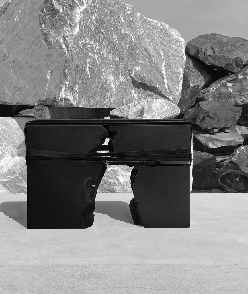 Isac-Elam-Kaid-MAIN-K2502-Bound-together-Basalt Sculptural Bench